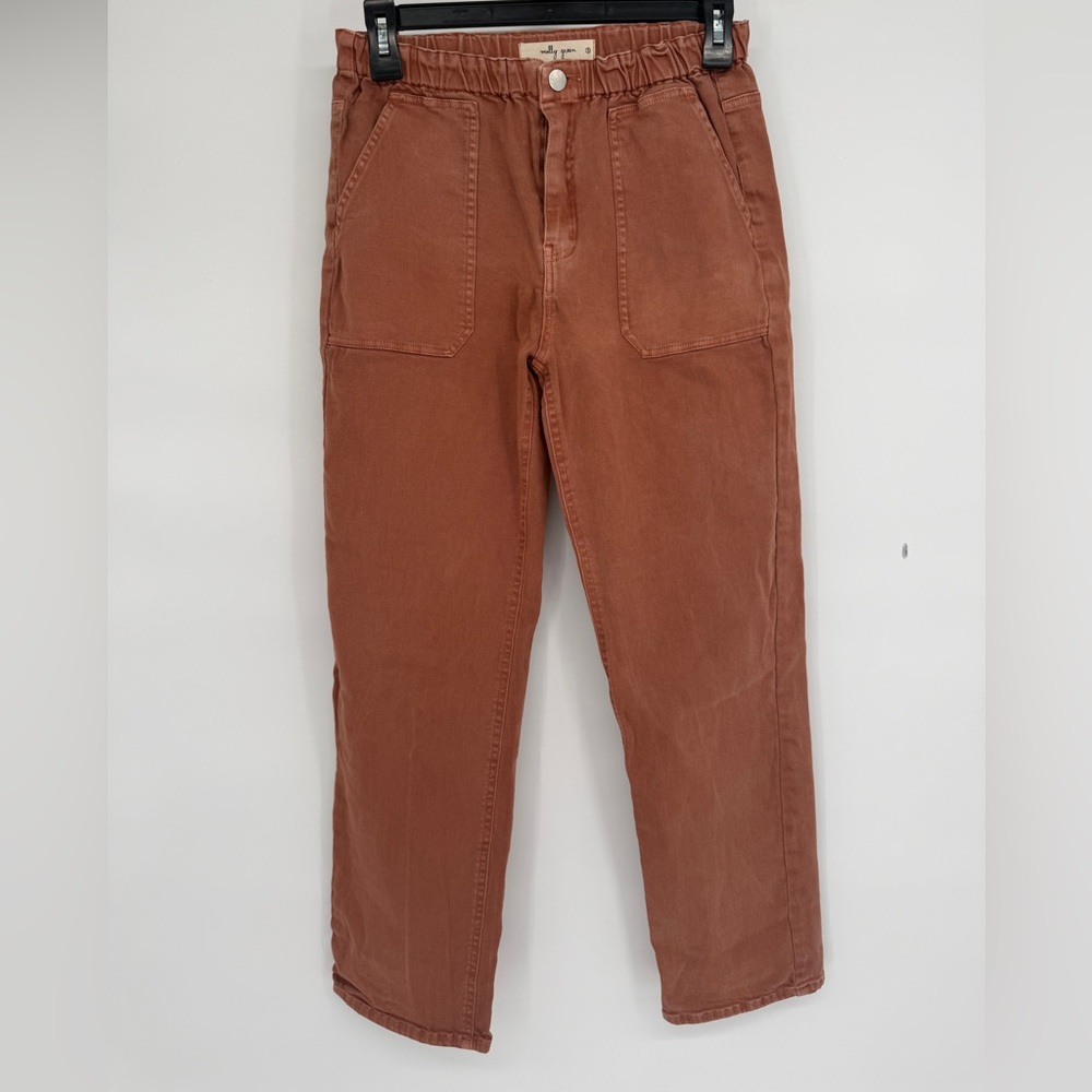 Women’s Casual Workwear Pants in Rust